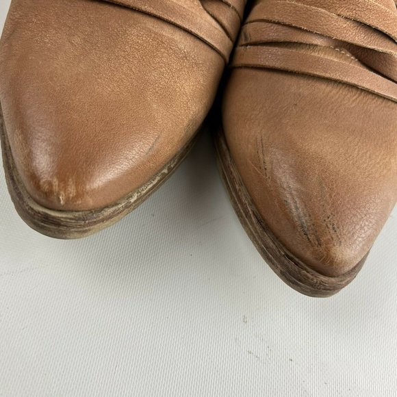 Free People  Women's Lost Valley Tan Ankle Boots Size EU 40/US 9.5 - Picture 3 of 12